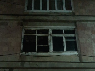 Հրդեհ Գյումրի քաղաքում