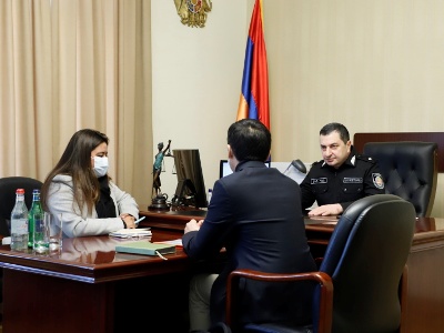 Armenia Penitentiary Institution chief receives ICRC delegation
