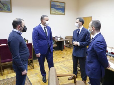 Այսօրվա հանդիպումը հուզիչ է ինձ համար. Քերոբյանը ներկայացրել է Նորամուծության եւ ձեռներեցության կենտրոնի տնօրենին
