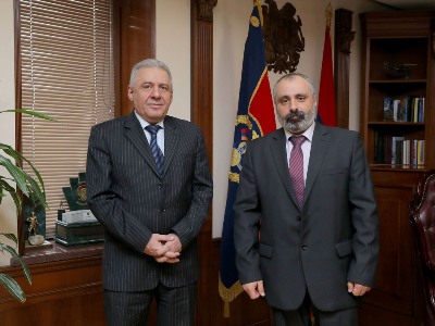 Armenia MoD receives Karabakh FM
