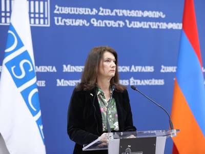 Действующий председатель ОБСЕ отметила необходимость полного выполнения трехстороннего заявления по Карабаху