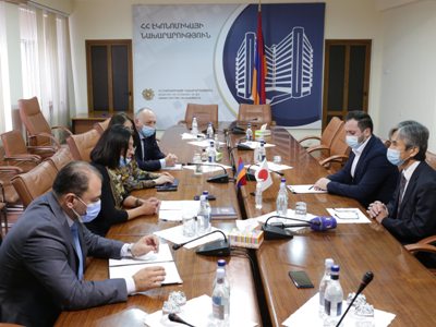 Էկոնոմիկայի նախարարությունում ստորագրվել է Ճապոնիայի կառավարության կողմից ՀՀ-ին հատկացվող օժանդակության երկու ծրագիր