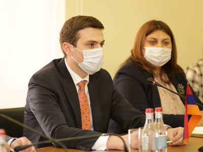 Փոխնախարար Արմեն Սիմոնյանն ընդունել է Իրանի փոխարտգործնախարարին