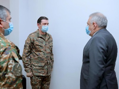 Armenian MoD meets with personnel of Military Oversight Service