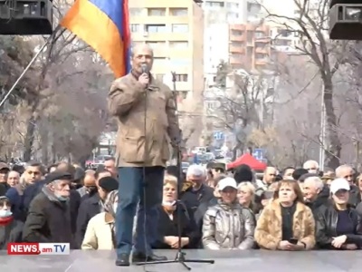 Մենք այնքան ուժեղ ենք, որ այդ ճիվաղը ճիճվի նման սողալով գյուղից գյուղ է գնում, որ նորմալ մարդիկ չիմանան.Գեղամ Նազարյան