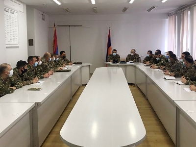 Armenia Armed Forces Rear Department holds consultation