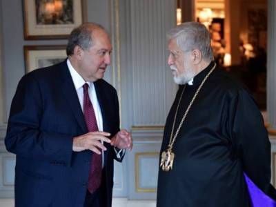 Armenian President congratulates Catholicos of Great House of Cilician Aram I