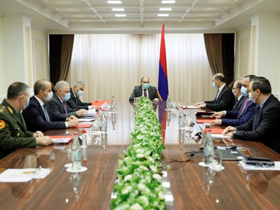 Armenia Security Council holds session chaired by PM
