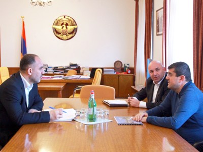«Հայաստան» հիմնադրամն Արցախում նոր ծրագրեր է սկսում. Արայիկ Հարությունյանն ընդունել է կառույցի ներկայացուցչին