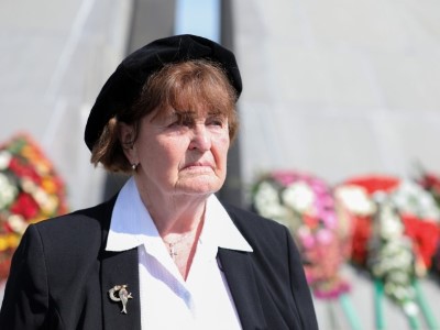 Baroness Cox says she came to Armenian Genocide Memorial in anger because UK has not recognized this tragedy