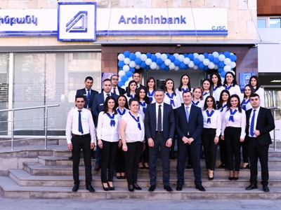 Ardshinbank upgrades its second branch office in Vagharshapat (PHOTOS)