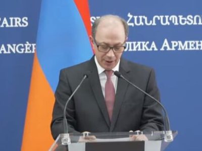 Armenian FM to Erdogan: We believe not in words, but deeds