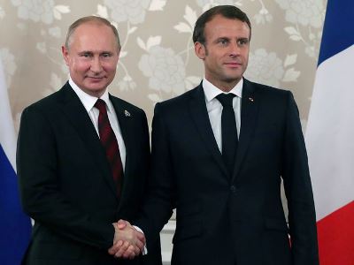 Putin, Macron discuss Karabakh issue