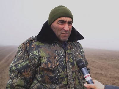 Head of village in Armenia's Syunik Province: The men and I are going to control border so villagers can graze cattle