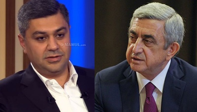 Newspaper: Armenia ex-ruling force, Homeland Party to form bloc?