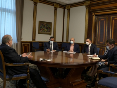 Նախագահը «Հայաստան» հիմնադրամի գործադիր տնօրենի հետ քննարկել է Սյունիքում ծրագրեր իրականացնելու հնարավորությունը