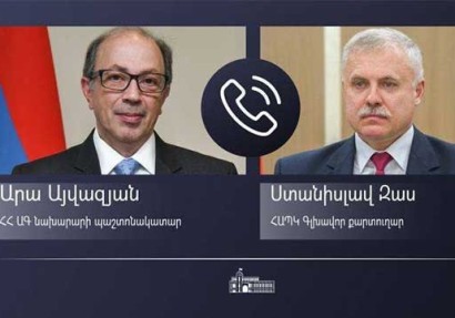 Արա Այվազյանը ՀԱՊԿ գլխավոր քարտուղարին ներկայացրել է իրավիճակը Սյունիքում