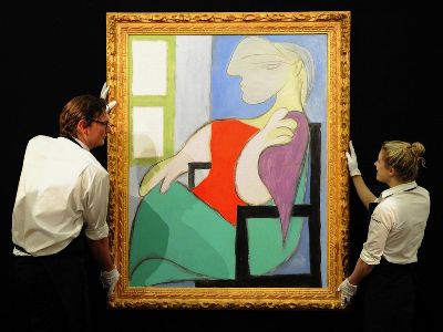 Painting by Pablo Picasso sold at Christie's in New York for $ 103.4 million