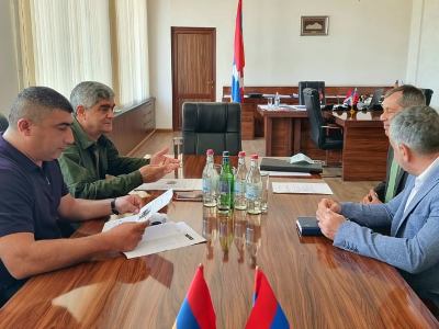 Security Council chief meets with head of Red Cross mission in Karabakh