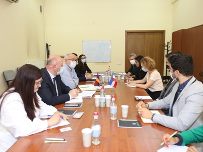 Ֆրանսիական կողմը հհետաքրքրված է ոռոգման համակարգերով. Զարգացման ֆրանսիական գործակալության պատասխանատու