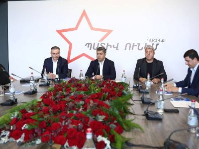 Блок «Честь имею» призвал объединить усилия против антигосударственных действий  властей Армении