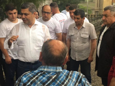 Արթուր Վանեցյանը «Պատիվ ունեմ» դաշինքի անդամների հետ այցելել է Վայոց Ձոր