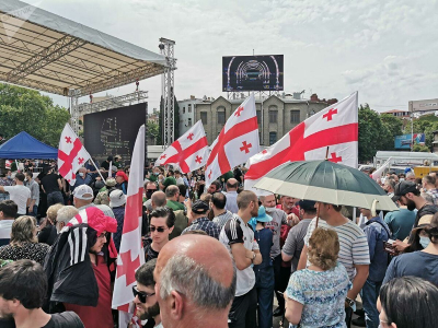 Վրացի ակտիվիստները պահանջում են խզել պայմանագիրը թուրքական «Էնկա» ընկերության հետ
