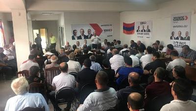 Стартовала работа предвыборного штаба блока «Армения» в Иджеване