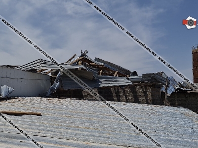 Փոթորկի հետևանքով մոտ 30 մլն դրամի վնաս է պատճառվել ԱԺ նախկին պատգամավորի ընտանիքին (ֆոտո)
