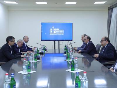 Armenian acting FM meets with ambassadors of CSTO member states accredited to Armenia
