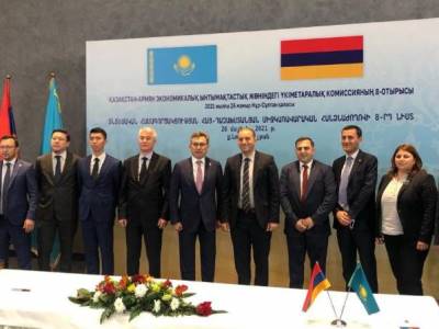 Նուր-Սուլթանում կայացել է տնտեսական համագործակցության հարցերով հայ-ղազախական միջկառավարական հանձնաժողովի նիստը