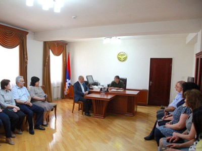 Արցախի նախագահը աշխատակիցներին է ներկայացրել ֆինանսների նախարար Վահրամ Բաղդասարյանին