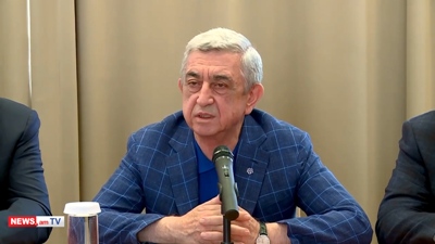 Armenia ex-President Sargsyan: If I were Commander-in-Chief, I would shoot myself if there were such situation