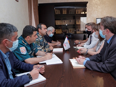 Armenia emergency ministry preparing for a new cooperation with USAID