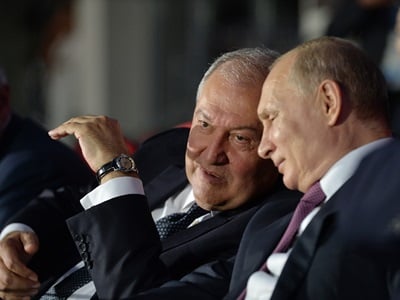 Sarkissian to Putin: Armenian-Russian cooperation is developing confidently in all directions