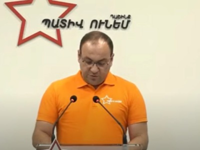 «Պատիվ ունեմ». մեր դաշինքի ներկայացուցիչների հետ անհնար է ընտրողների ձայների գնման որեւէ դեպք կապել
