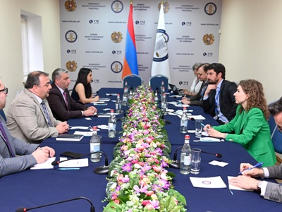 Armenia ombudsman's office hosts OSCE/ODIHR delegation