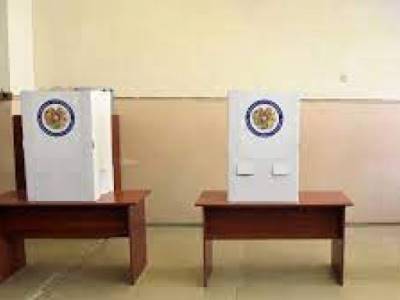 Power goes out before vote count at polling station #25/58 in Armenia's Odzun
