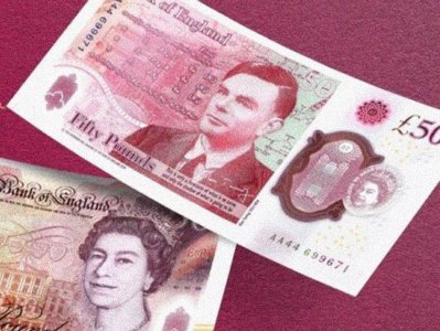 В Британии ввели в оборот банкноту с портретом Тьюринга