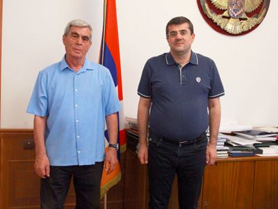 Հյուրընկալել եմ ամերիկաբնակ մեր հայրենակից Լևոն Քիրաջյանին․ Արցախի նախագահ
