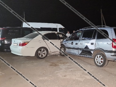 В Арагацотне из-за ДТП столкнулось три импортных автомобиля