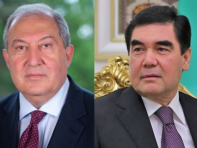 Արմեն Սարգսյանը շնորհավորական ուղերձ է հղել Թուրքմենստանի նախագահին