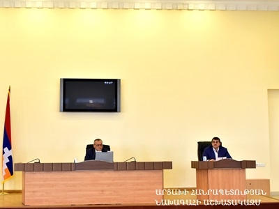 Արցախի նախագահն Ազգային ժողովում հանդես է եկել ամենամյա հաղորդմամբ