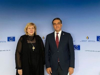 Արման Թաթոյանը Դունյա Միյատովիչին է ներկայացրել գերիների վերադարձի հրատապության հարցը