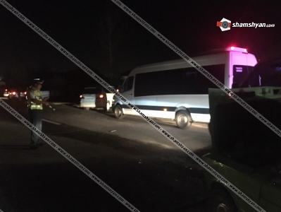 Minibus carrying about 20 schoolchildren crashes in Armenia’s Armavir Province