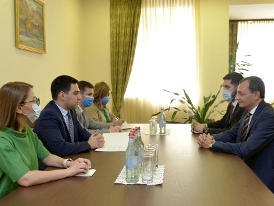 Ռուստամ Բադասյանն ընդունել է Հայաստանում Իտալիայի դեսպանին