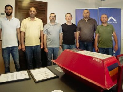 Remains of Armenian soldier killed in 1941 in Polesia transferred to homeland for reburial