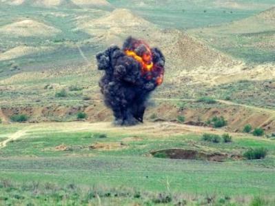Two Azerbaijanis explode on a mine in Varanda