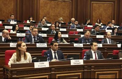 Newspaper: Armenia parliament ruling faction members hold meeting