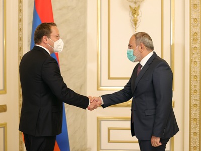 ԵՄ-ն Հայաստանի համար նախատեսում է խոշոր ներդրումային փաթեթ. Փաշինյանն ընդունել է Օլիվեր Վարհեին